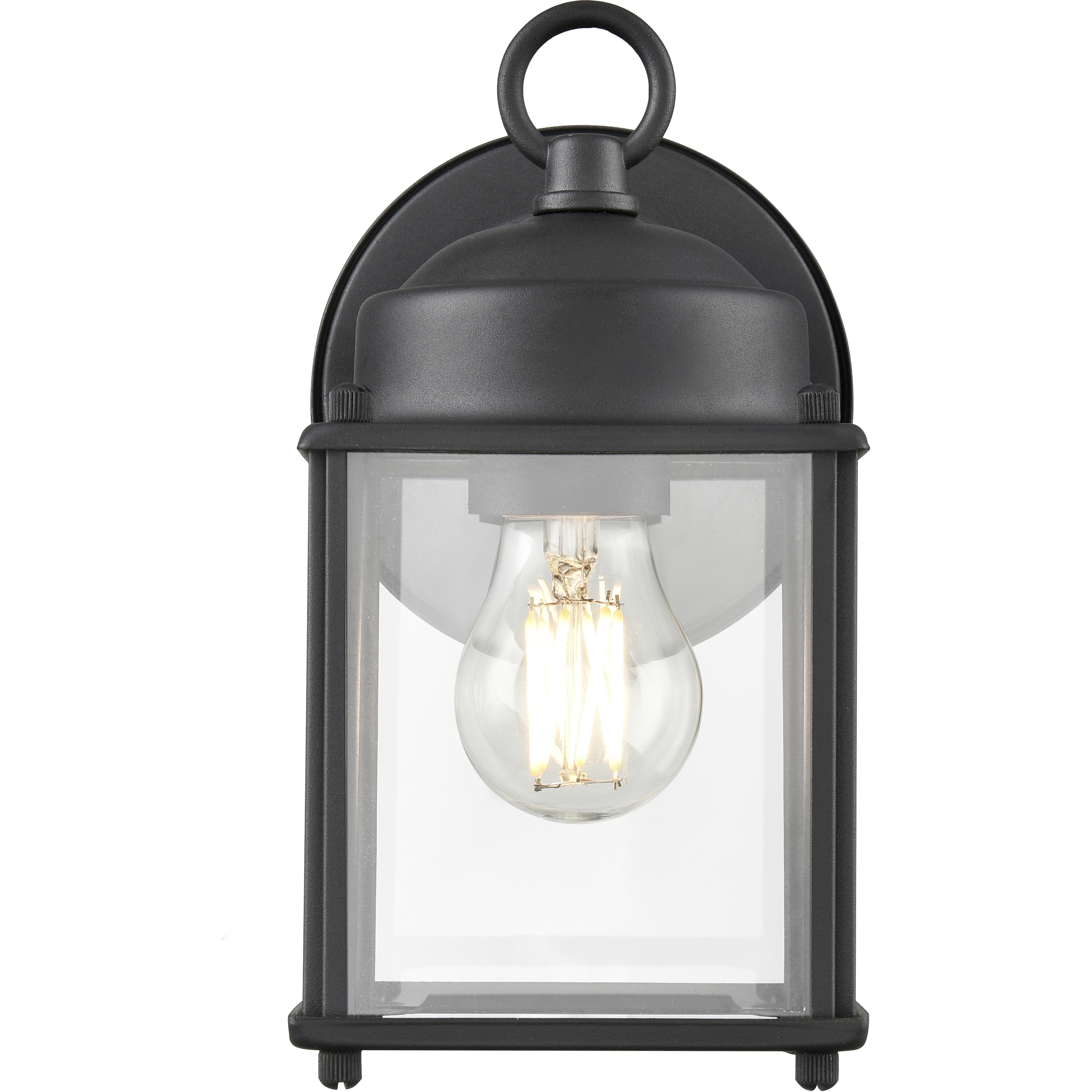 Northsted 1 Light 8 inch Textured Black Outdoor Wall Sconce